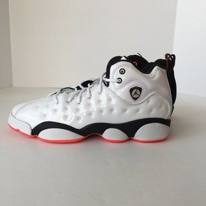 Jordan Jumpman Team GS White Black Basketball Shoe